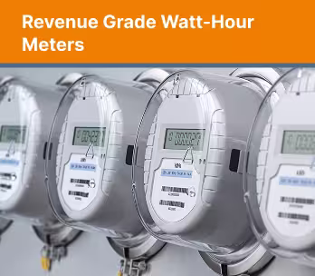 Revenue Grade Watt-Hour Meters