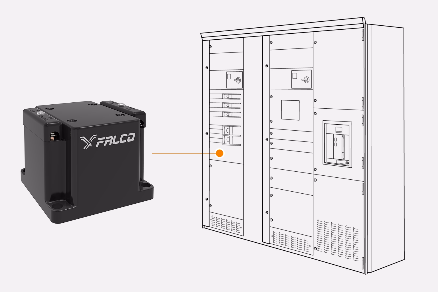 Falco instrument voltage transformers